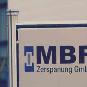 Außenschild MBF Zerspanung GmbH